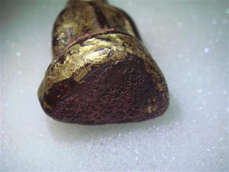 พระวัดเชิงท่า (พิมพ์ใหญ่) ทาชาดแดง ปิดทอง พิมพ์พระสังกัจจายน์ สวยๆ (เคาะเดียว) 750 บาท