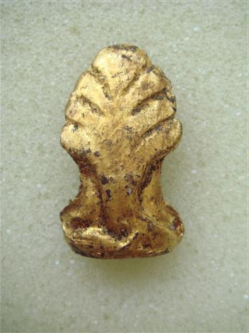 พระวัดเชิงท่า (พิมพ์เล็ก) ทาชาดแดง ปิดทอง พิมพ์พระนาคปรก สวยๆ (เคาะเดียว) 300 บาท