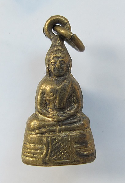 < วัดใจ เคาะเดียว 60 บาท > กริ่งเล็กหลวงพ่อโสธร เนื้อทองเหลือง ปี2512 วัดโสธรฯ จ.ฉะเชิงเทรา สวยๆ 3
