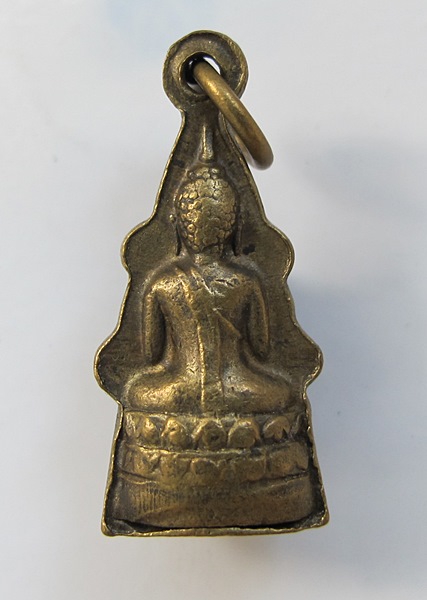 << วัดใจ เคาะเดียว 80 บาท >>พระกริ่งชินราช เนื้อทองเหลือง ปี 500 วัดพระศรีมฯ (วัดใหญ่) จ.พิษณุโลกท 2