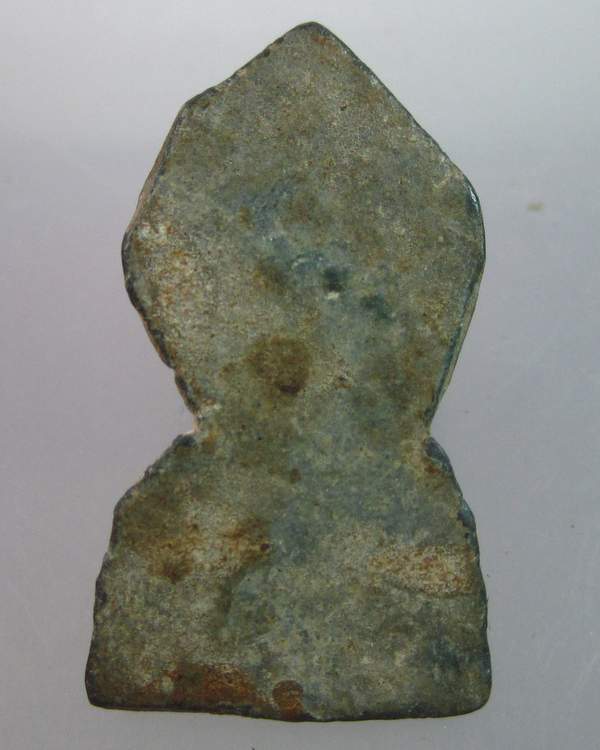 พระนาคปรกเนื้อชินตะกั่ว สูงประมาณ 1 นิ้ว