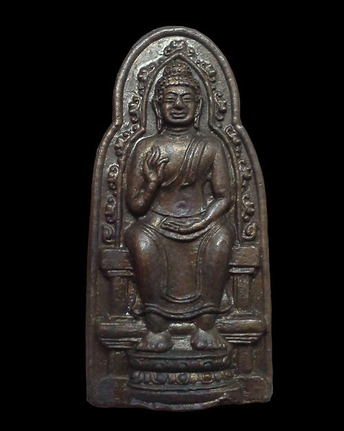 *** พระภูทวาราวดี หลวงปู่เพิ่ม วัดกลางบางแก้ว 2518 เนื้อทองแดง 1 ใน 680 องค์ ***