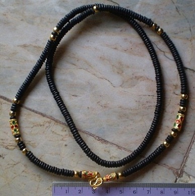 สร้อยกะลาตาเดียว  บวกทองไมครอน  ห่วงกลางหัวจรวด  เคาะเดียว 