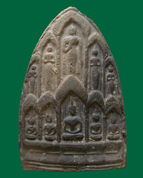 พระสิบทัศน์หลังพระ หลวงพ่อเงิน วัดดอนยายหอม นครปฐม