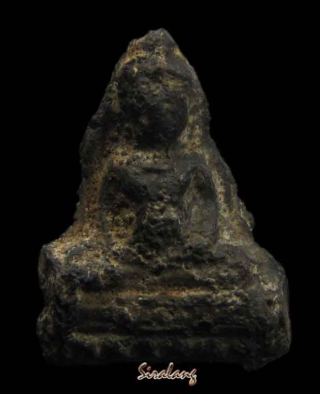 พระร่วงนั่งลพบุรี เนื้อชินเงิน กรุวัดพระศรี(กรุเก่า) จ.ลพบุรี เคาะแรกขั้นค่ำครับ