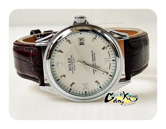 นาฬิกา ROLEX ระบบ ออโตเมติก สายหนัง