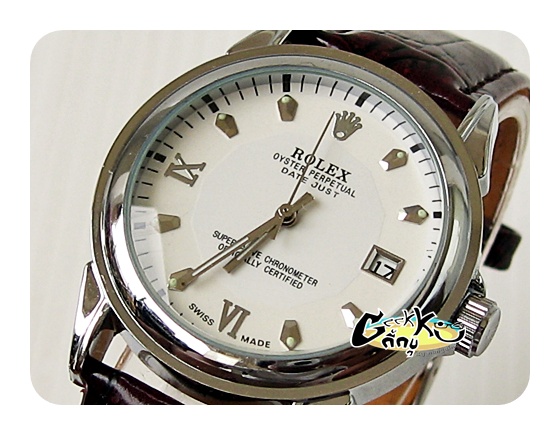นาฬิกา ROLEX ระบบ ออโตเมติก สายหนัง