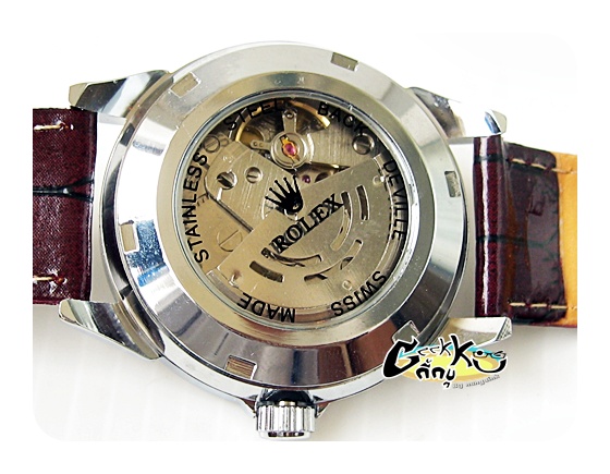 นาฬิกา ROLEX ระบบ ออโตเมติก สายหนัง