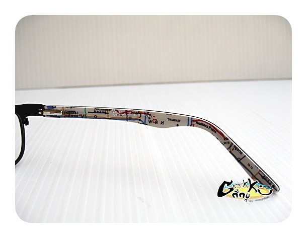 กรอบแว่น Ray Ban (RB01) ทรงกรอบเต็มสีดำ