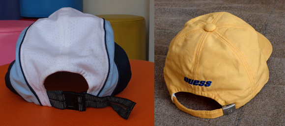หมวก ellesse ของแท้ สวยมาก + มีแถม หมวก guess ของแท้ ได้ไปทั้ง2ใบครับ