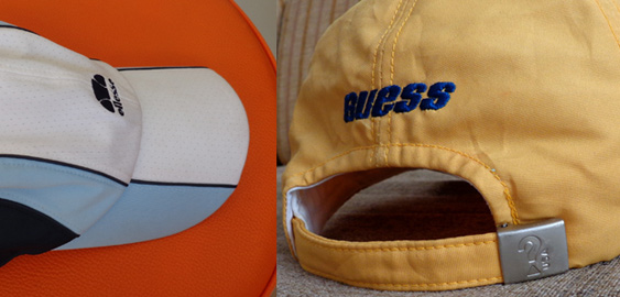 หมวก ellesse ของแท้ สวยมาก + มีแถม หมวก guess ของแท้ ได้ไปทั้ง2ใบครับ