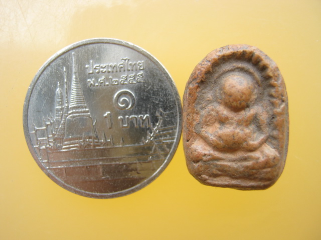  พระสังกัจจายน์ ข้างรัศมี เนื้อดิน กรุลานดอกไม้ สุโขทัย (2)