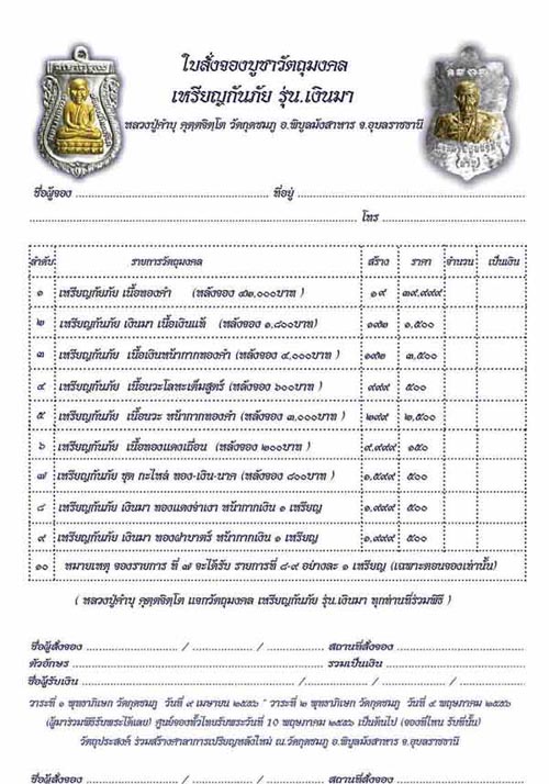 เหรียญกันภัย หลวงปู่ทวด - หลวงปู่คำบุ