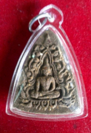 ขุนแผนเนื้อว่านมหาเสนห์ผสมผงรกแมว นำกฤษ์ ตะกรุดทองคำ หลวงปู่คำบุ พิมพ์เล็ก