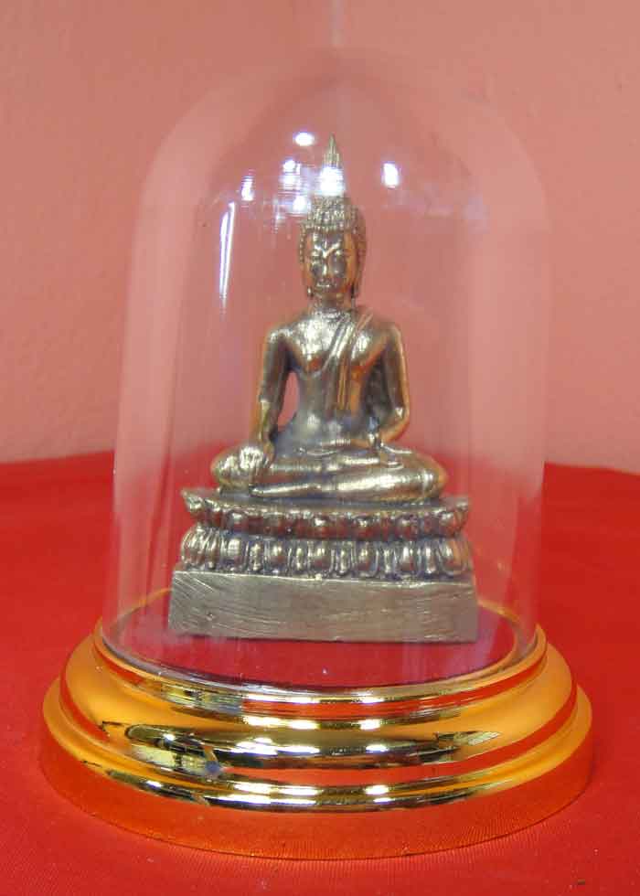 (((วัดใจเคาะเดียว ๑๐ บาทแดง))) พระพุทธโสธร ขนาดหน้าตัก ๑.๕ นิ้ว ฐาน ๓ นิ้ว สูง ๕ นิ้ว ...ตามรูปค่ะ