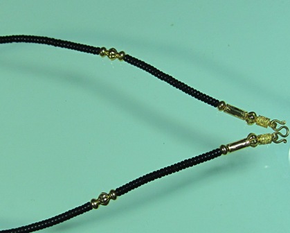 สร้อยกะลา+ทองแท้