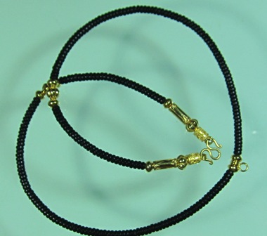 สร้อยกะลา+ทองแท้