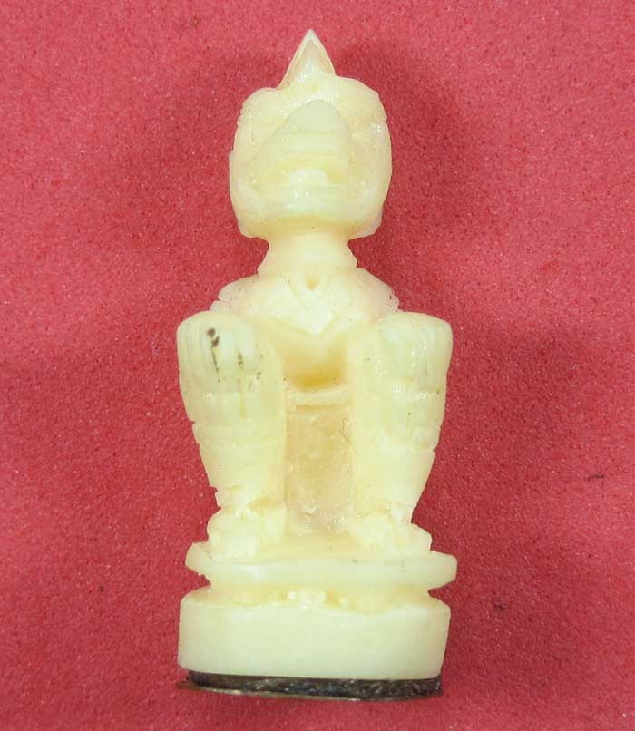 หนุมานมหาอำนาจรุ่นดีโรจน์หลวงปู่คำบุคุตฺตจิตโตวัดกุดชมภูจ.อุบลราชธานีเนื้อเรสิก้าอุดผงตอกโค๊ต