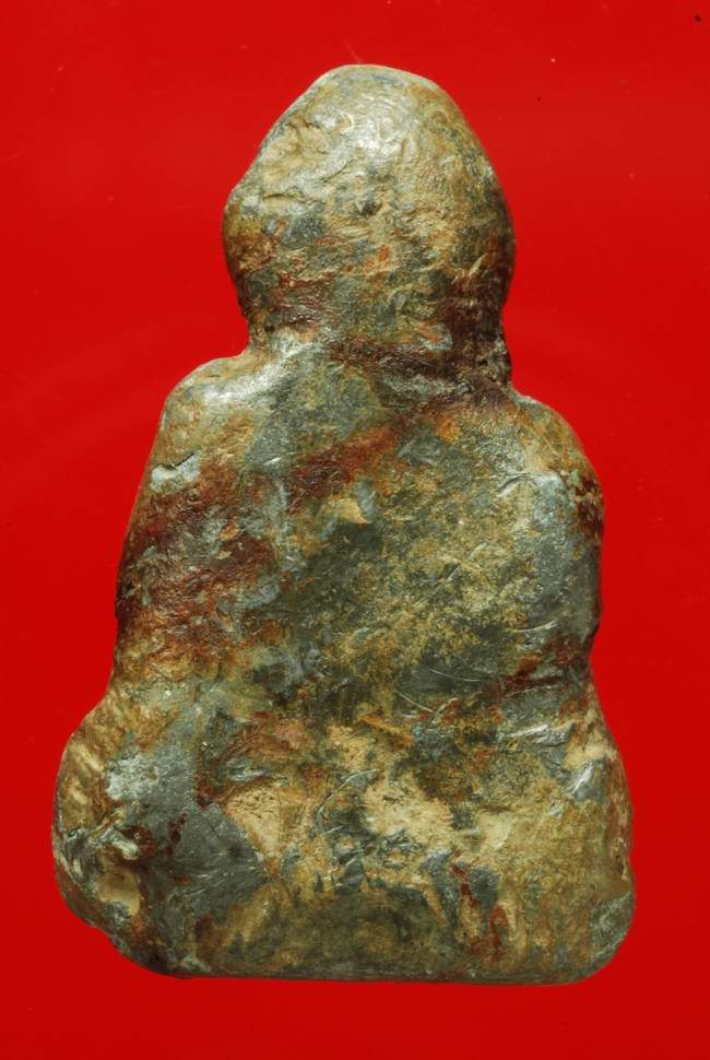 หลวงพ่อโตพิมพ์มารวิชัยบางกะทิง กรุอยุธยา เนื้อตะกั่วสนิมแดง