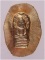 พระนาคปรกใบมะขาม ไม่ตัดปีก หลวงพ่อสาคร วัดหนองกรับ จ.ระยอง เนื้อทองแดง  ปี 2548