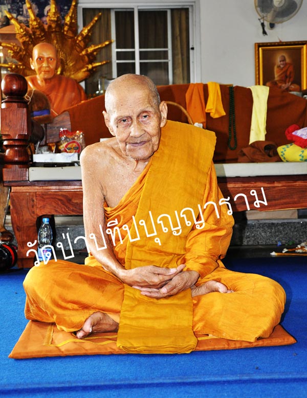 พระผงรูปเหมือน (หลังโต๊ะหมู่) รุ่นแรก  หลวงปู่ผ่าน  วัดป่าปทีปปุญญาราม