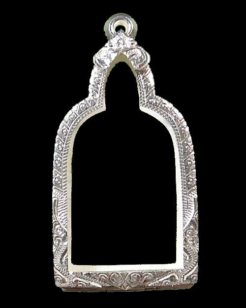 เคาะแรก พร้อมส่ง @@@ ตลับเงิน 92.5 % งานมือ ใส่ จอบใหญ่ หลวงพ่อไปล่