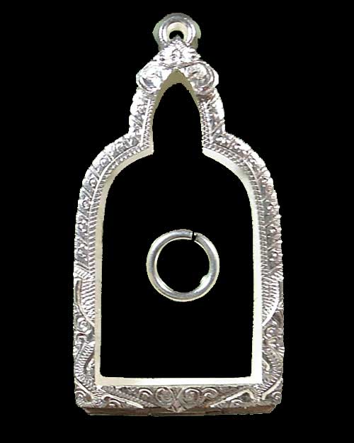 เคาะแรก พร้อมส่ง @@@ ตลับเงิน 92.5 % งานมือ ใส่ จอบใหญ่ หลวงพ่อไปล่