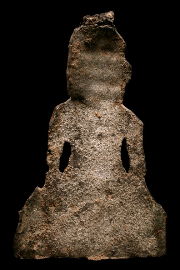 พระอู่ทองท้องช้าง พิมพ์ใหญ่ เนื้อชินเงิน