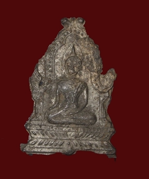 พระขุนแผนซุ้มเรือนแก้ว ชินเงิน  พร้อมบัตรรับรองครับ ชินเงิน