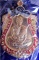 หลวงพ่อคูณ รุ่นปาฏิหาริย์ EOD เหรียญเสมา เนื้อกะหลั่ยทอง ลงยาแดง หมายเลข 1720