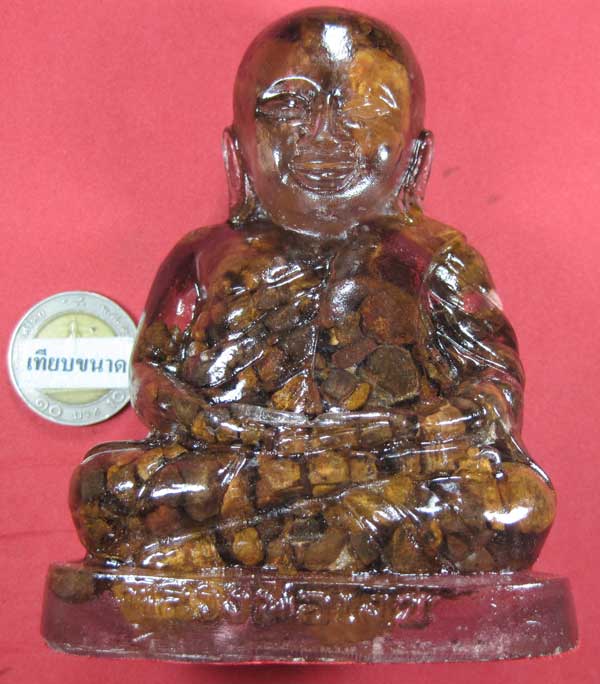 หลวงพ่อเงินวัดบางคลาน จ.พิจิตร เนื้อเหล็กไหล 3 นิ้ว หลวงปู่คำบุ คุตฺตจิตฺโต วัดกุดชมภู จ.อุบลฯ