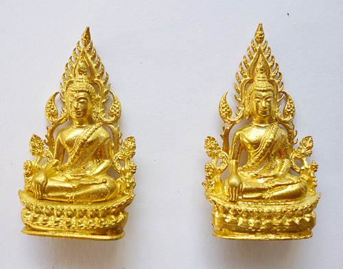 <<..วัดใจ เคาะเดียว 2องค์..>> พระพุทธชินราช วัดพระศรีฯ จ.พิษณุโลก...เนื้อชุบทอง