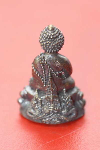 ๐กริ่งเงินมาเสาร์  ๕ ปี  ๕๕  วัดพระธาตุพนม  จ.นครพนม เนื้อทองแดงรมดำ ๐