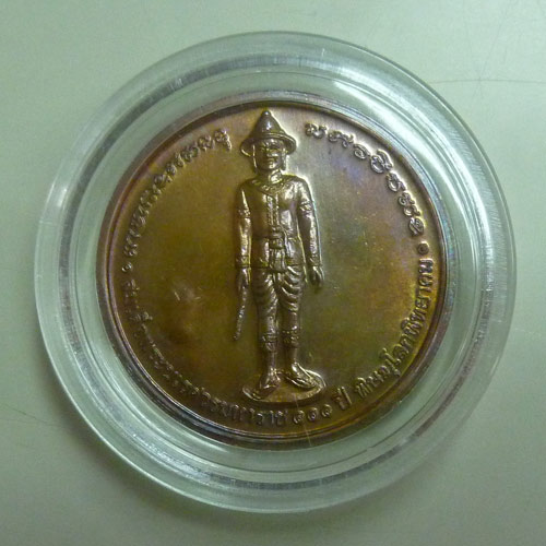 พระพุทธชินราช 111 ปี รร.พิษณุโลกพิทยาคม ปี 2553 -3.5 ซม.ตลับเดิม