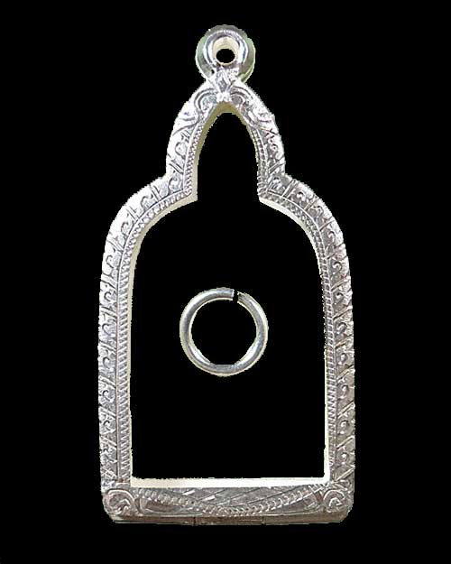 เคาะแรก พร้อมส่ง @@@ ตลับเงิน 92.5 % งานมือ ใส่ จอบใหญ่ หลวงพ่อไปล่