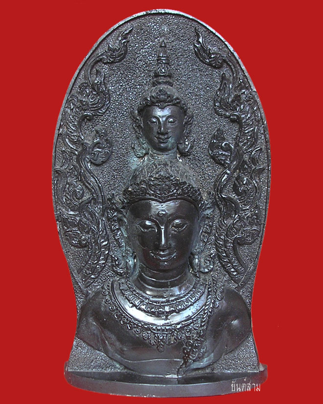 เศียรบูชาองค์พ่อจตุคามรามเทพ รุ่นสองพระธาตุศรีวิชัย