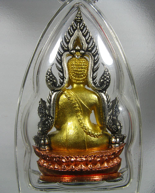 พระพุทธชินราช รุ่นจอมราชันย์ ชุบสามกษัตริย์ No.89