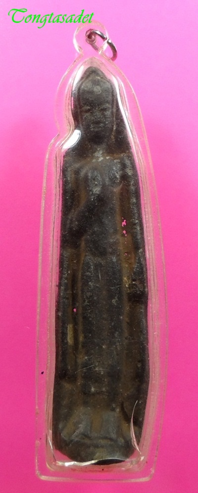 พระร่วงฝักดาบเนื้อชินตะกั่วเก่าไม่ทราบที่ได้มาจากหิ้งชาวบ้านราคาเบาๆ