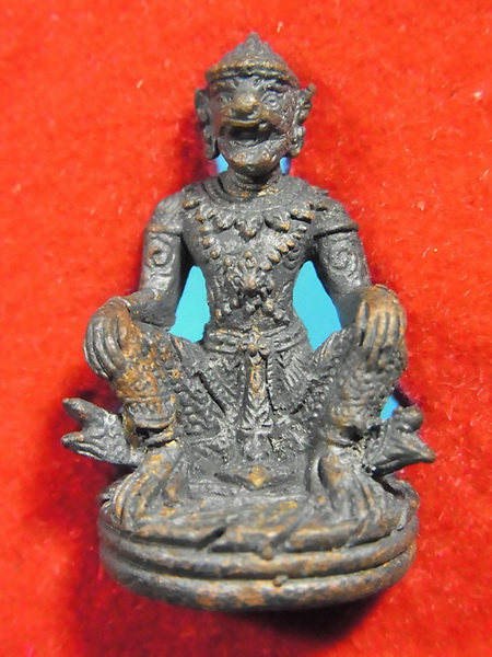 ***เคาะเดียวแดง***หนุมาณมหาสิทธิโชค หลวงปู่เจือ วัดกลางบางแก้ว ปี 2551 (รหัส-ฟ้า)