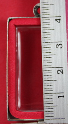 ตลับเงินลงยาสุุโขทัยสมเด็จ เปิดหลังของใหม่ ขึ้นมือแกะมือ