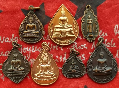 Oh 482 รวมเหรียญพระพุทธ  ....แดง 60 บาท