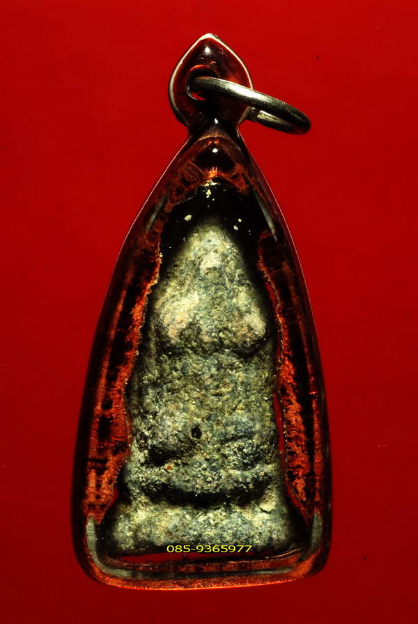 โคนสมอจิ๋ว กรุวัดค้างคาว เนื้อชิน+เลี่ยมกันน้ำ