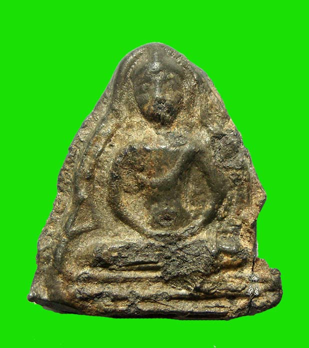 พระร่วงนั่ง กรุบางขลัง เนื้อชินเงิน จ.สุโขทัย