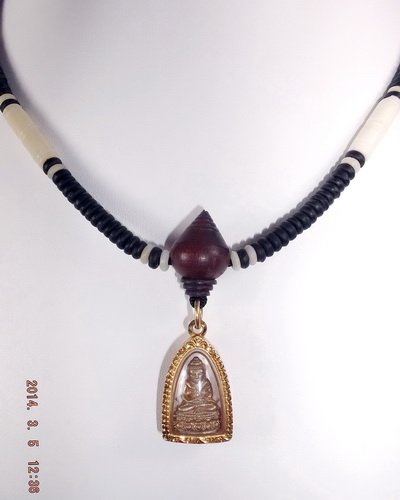 ***ลดกระหน่ำ*** สร้อยกระลาแบบ 1 ห่วง หัวขุนไม้+ประคตกระดูกช้าง สวยๆ ถูกๆ เคาะเดียวครับ