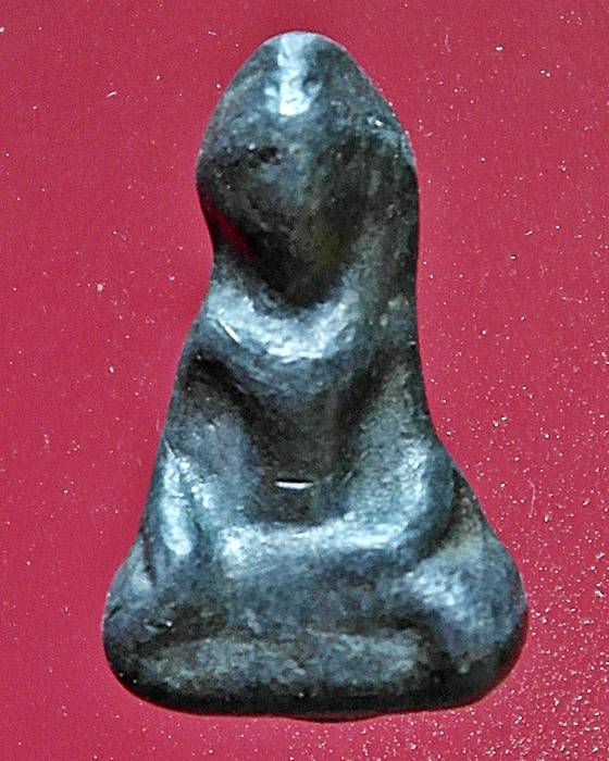  พระท่ากระดานน้อย กรุวัดศาลเจ้า จ.ราชบุรี เนื้อชินตะกั่วสนิมแดง ติดรางวัลที่ 1