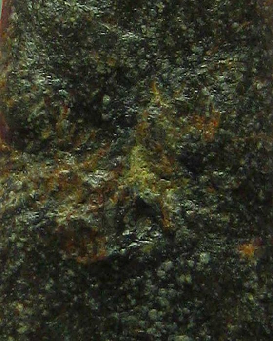 พระท่ากระดานน้อย กรุวัดศาลเจ้า จ.ราชบุรี เนื้อชินตะกั่วสนิมแดง