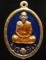 **เหรียญหล่อปล้องอ้อย หลวงพ่อคง วัดกลางบางแก้ว เนื้อชนวนเก่าลงยา เลข 117 เคาะเดียวแดง**