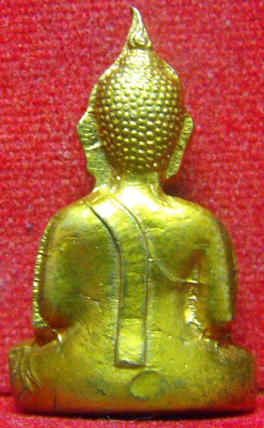 หลวงพ่อพระใส รุ่นแรก ปี2505 พิมพ์ขัดสมาธิ #84