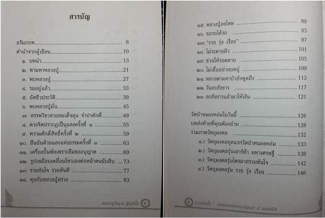 ** หนังสือ รวยทันใจ หลวงปู่หมุน มหาเถระ ๕ แผ่นดิน สภาพใหม่ รวมประวัติและวัตถุมงคลตั้งแต่ยุคแรกยันยุค