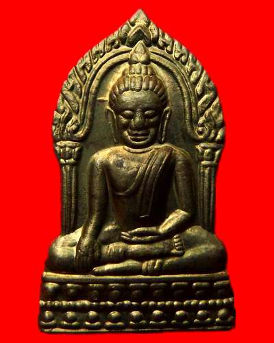 @@ชินราชใบเสมา หลวงปู่ทองดำ วัดท่าทอง จ.อุตรดิตถ์ เนื้อทองฝาบาตร@@